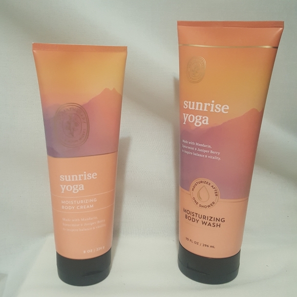Bath Body Works Bath Body Bbw Moisturizing Sunrise Yoga Body Wash Cream Poshmark